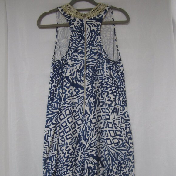 Lilly Pulitzer 2 Carlotta Homeslice Indigo Dress - Picture 6 of 8